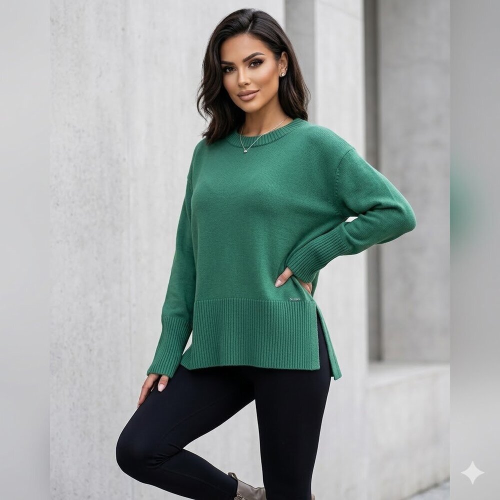 GAP Emerald Green Crewneck Sweater